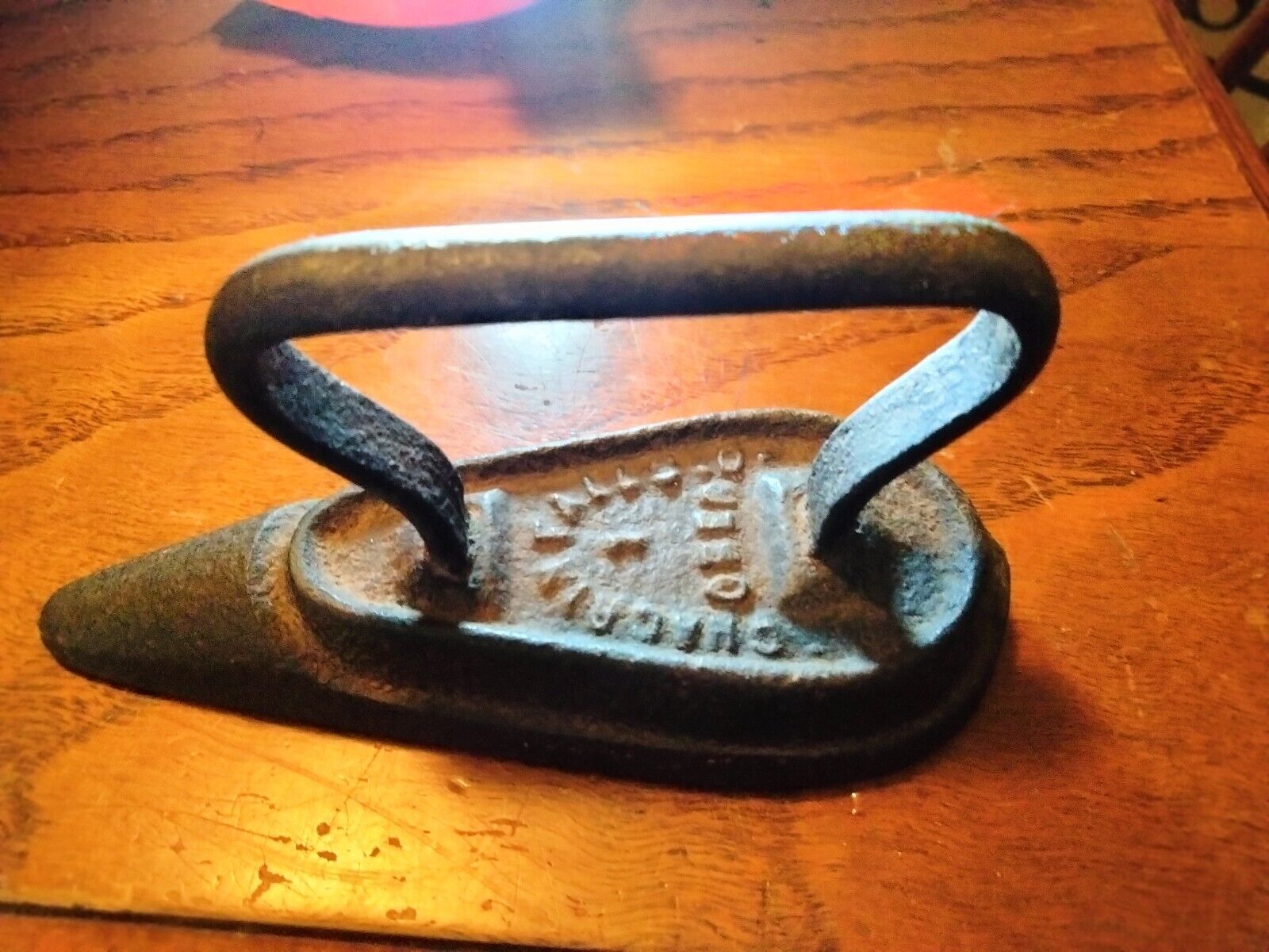 Antique Vintage OBER No 1 Child Size Sad Iron Chagrin Falls Ohio Excellent Cond.