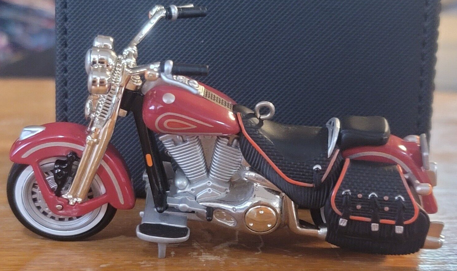 Hallmark Keepsake Ornament-Heritage Springer Harley-Davidson Motorcycle 1999