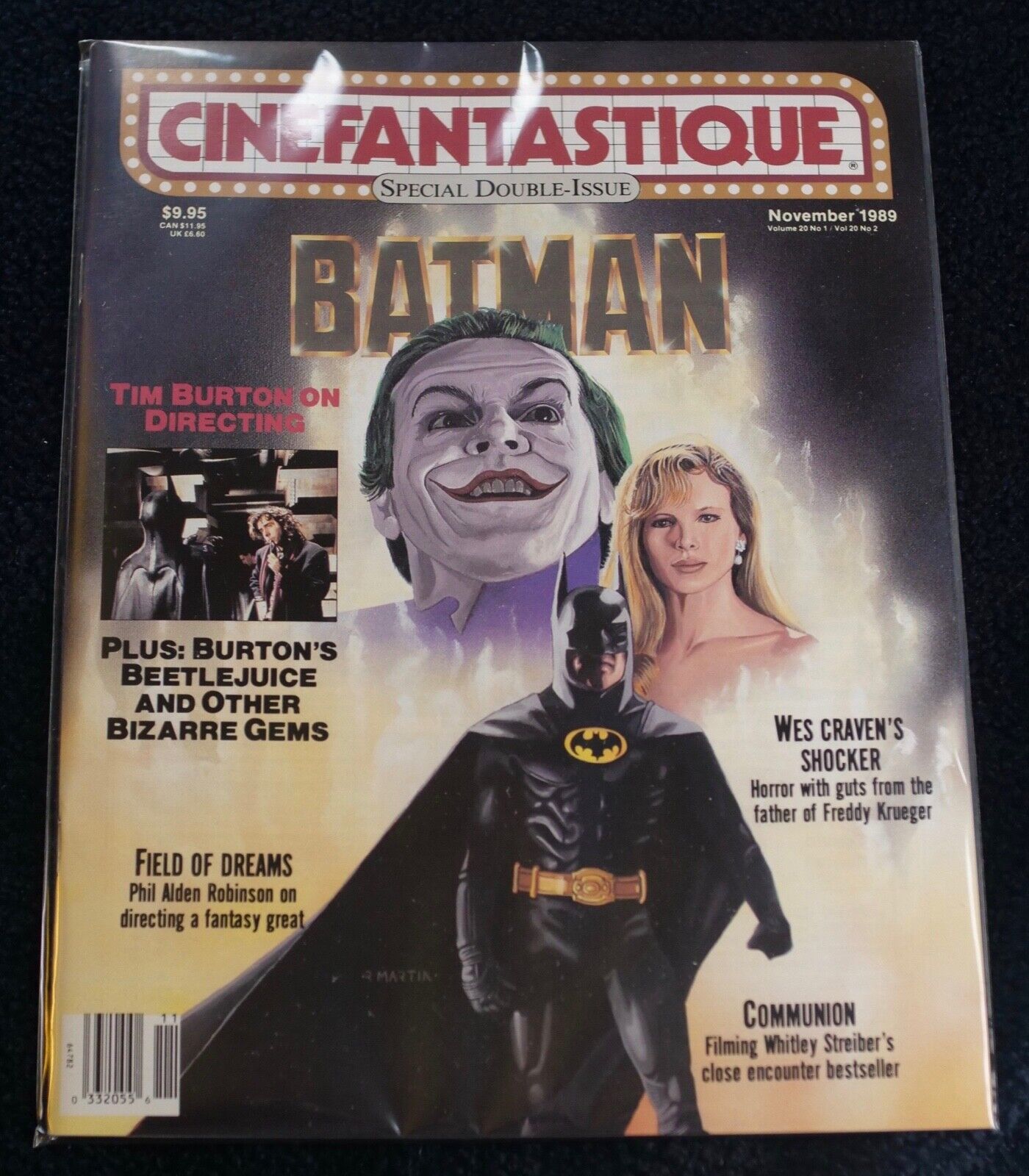 Cinefantastique Vol 20 #1, 2 Nov 1989 Double Issue Batman - NEW