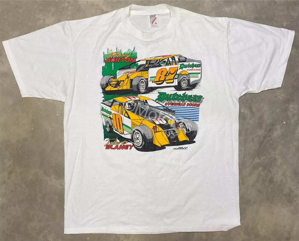 Vintage 1994 Jimmy Horton / Dave Blaney Dirt Modified Model Tee - S-5XL