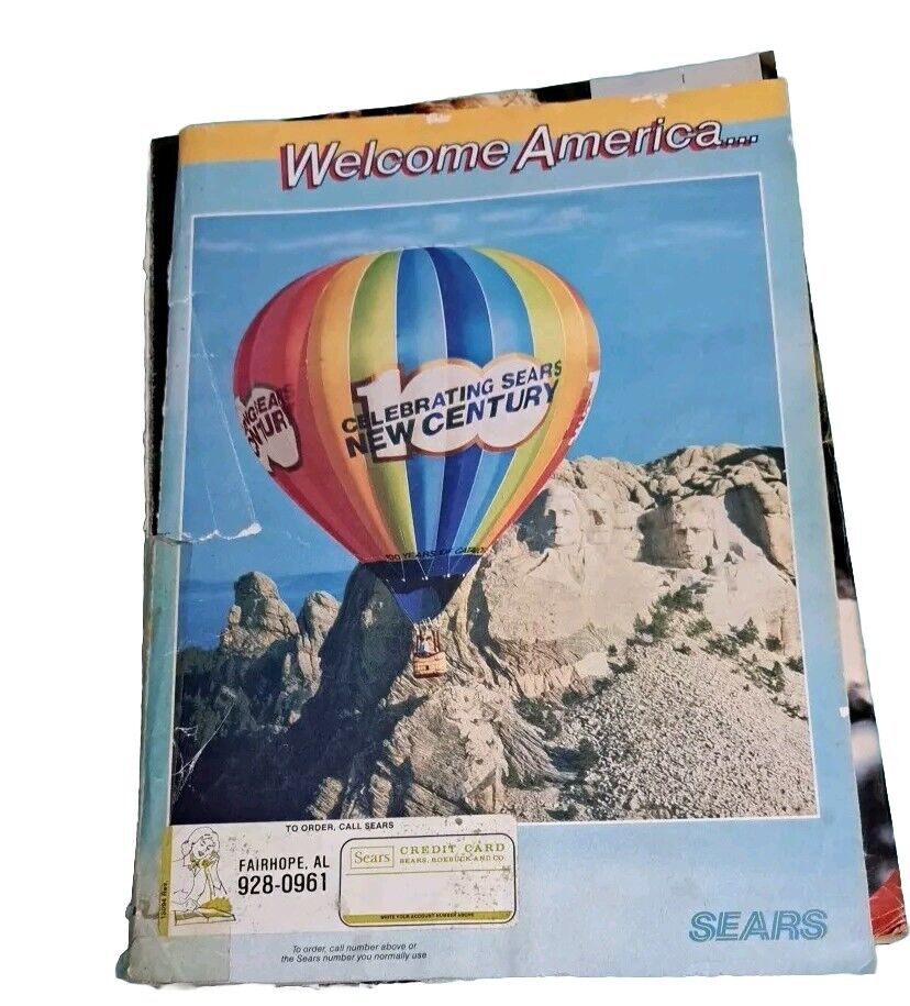 1986 Spring Sears Centennial Catalog Mostly Color Stephanie Powers 1251 PGS VTG
