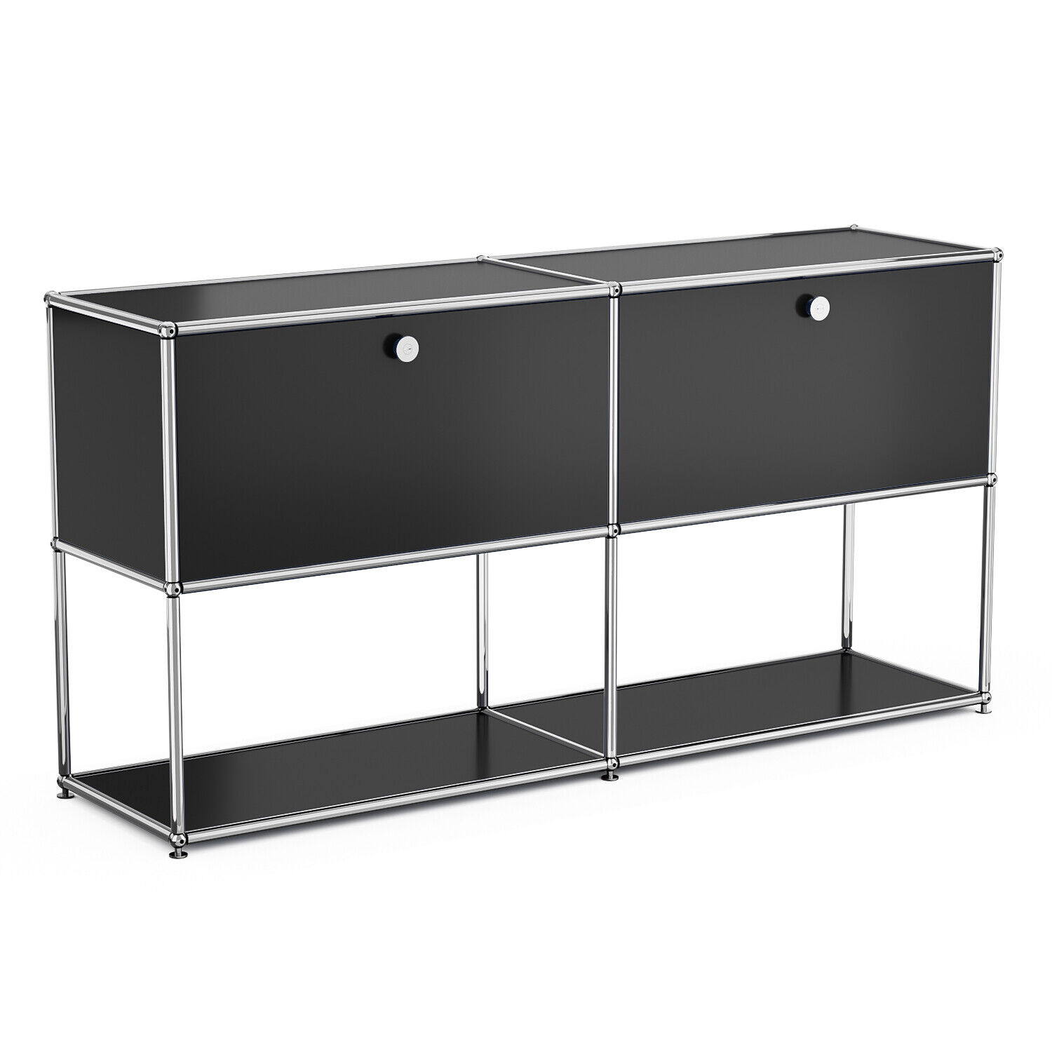 USM Haller Style Modern Storage Cabinet Metal Storage Shelf For Living Room NEW