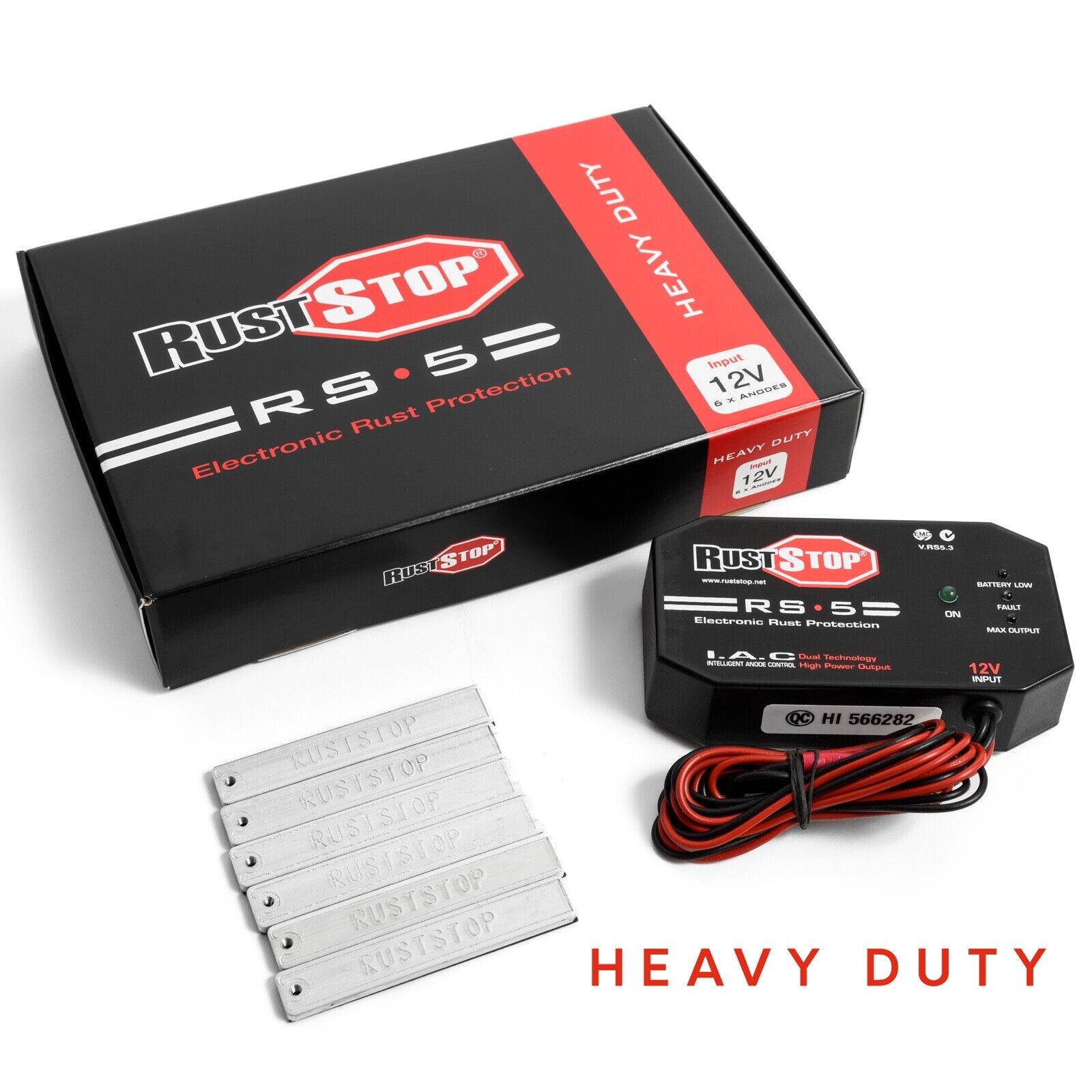 RustStop RS-5 - HEAVY DUTY Electronic Rust Protection for 4WD and Large Vehicles