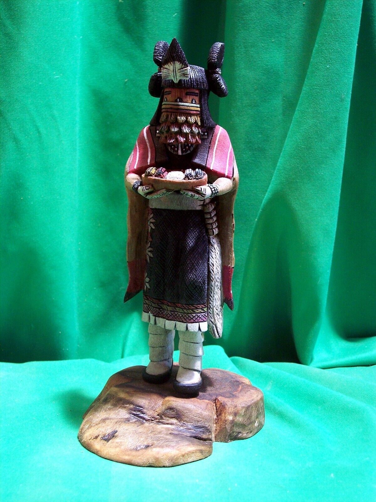 Hopi Kachina Doll - The Hemis Mana Kachina by Wally Grover - Beautiful