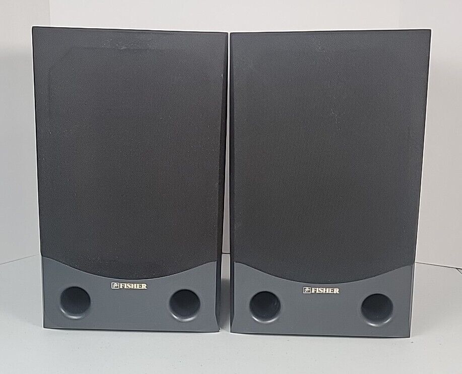 Vintage Pair of Fisher ST-992 2-Way Speakers 100W