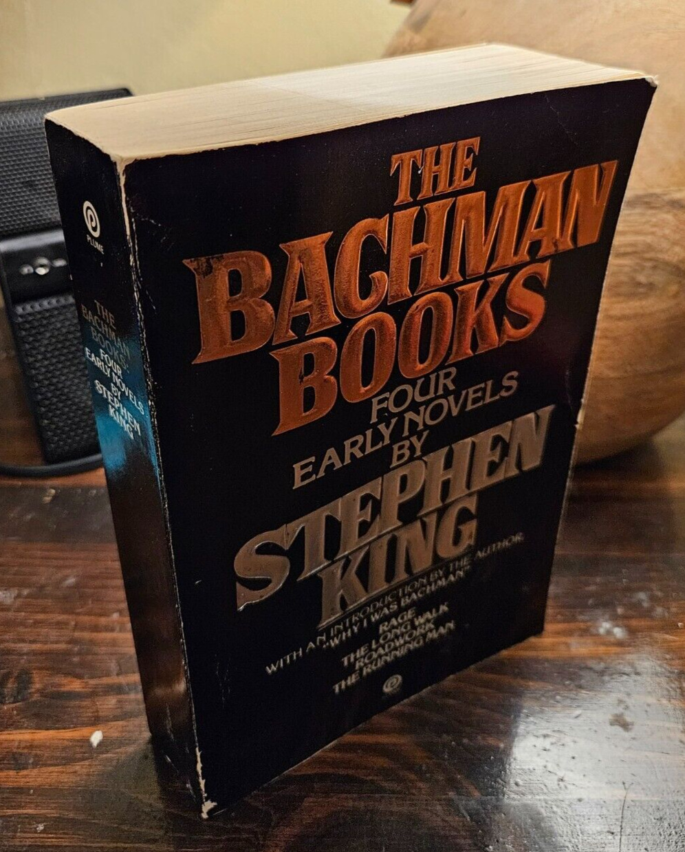 Stephen King The Bachman Books 1st Plume Omnibus Edition 1985 1st Print PB