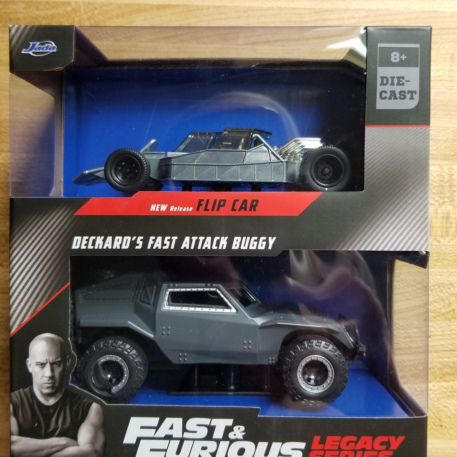 Jada Toys Fast & Furious Legacy Series-Flip Car-Deckard\'s Buggy 1:32 Diecast NIB