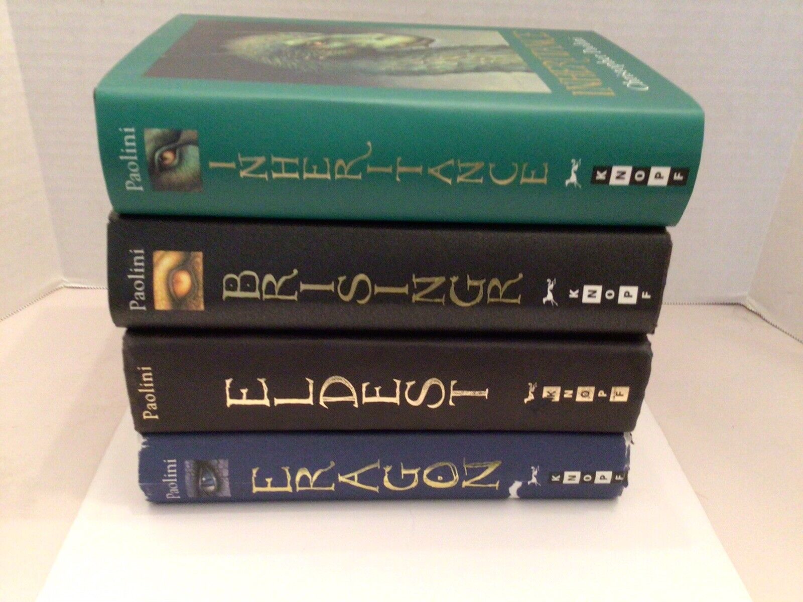 Eragon The Inheritance Series 1-4 Hard Cover Books 3 First Editions 3 Dustcovers