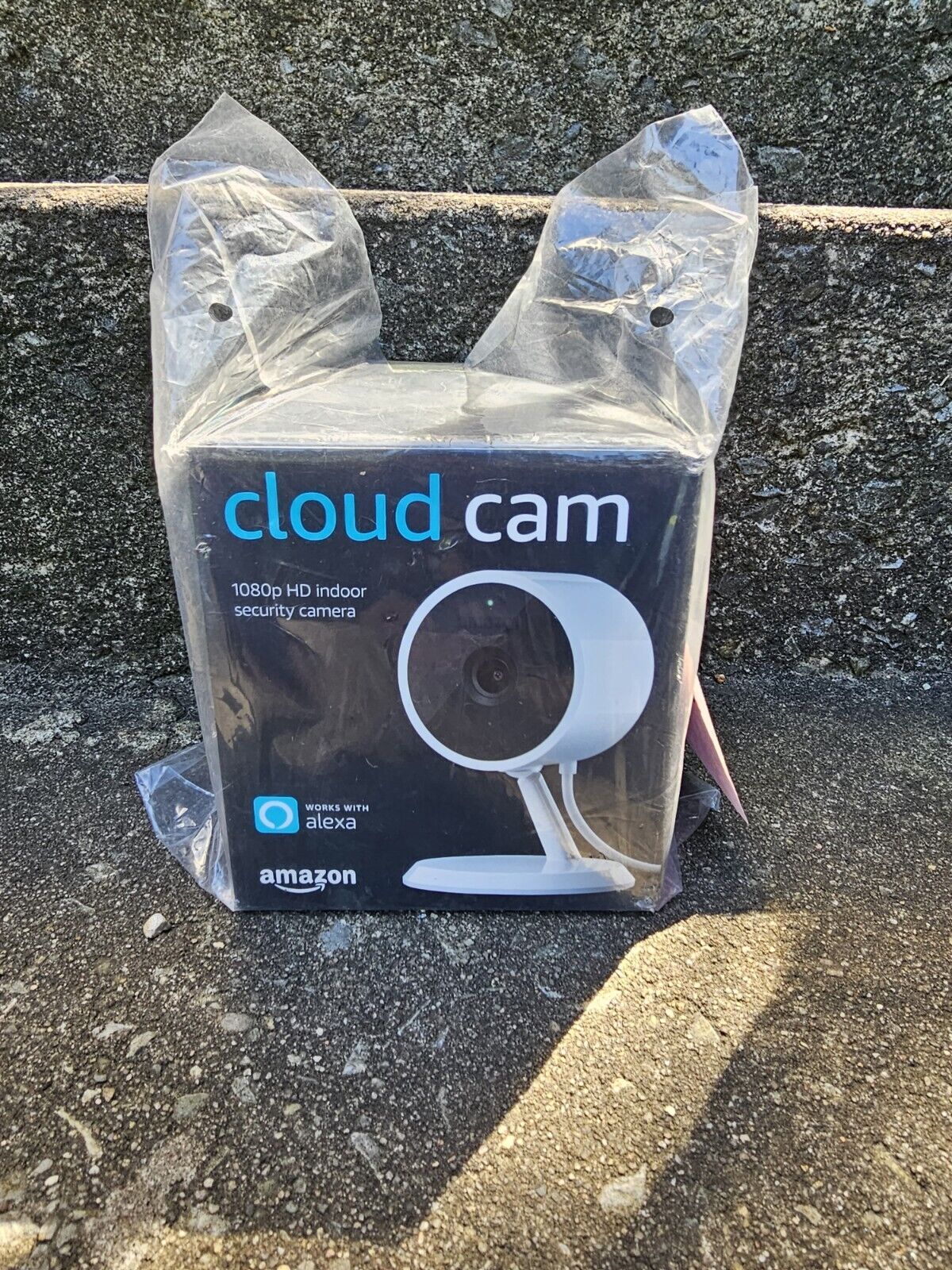 NEW (sealed) Amazon Cloud Cam 1080p HD Indoor Security Camera (BLANK TAB)
