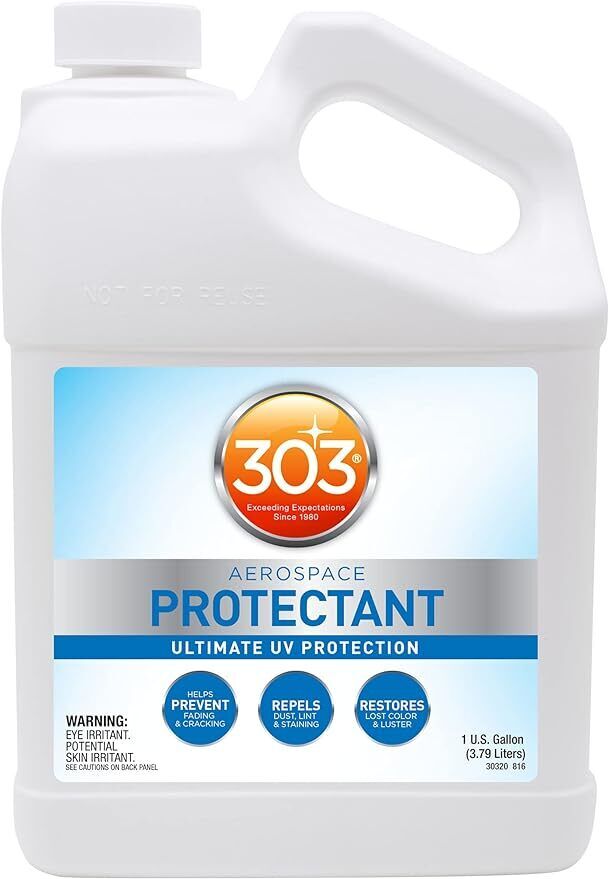 1 Gallon 303 Aerospace Protectant UV Protection Prevent Fading Cracking For Boat