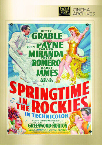Springtime in the Rockies [New DVD] Full Frame, Mono Sound, NTSC Format