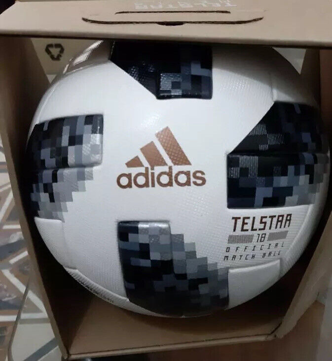 NEW Soccer Ball FIFA World Cup 2018 Russia Official Match Ball Telstar 18 Size 5