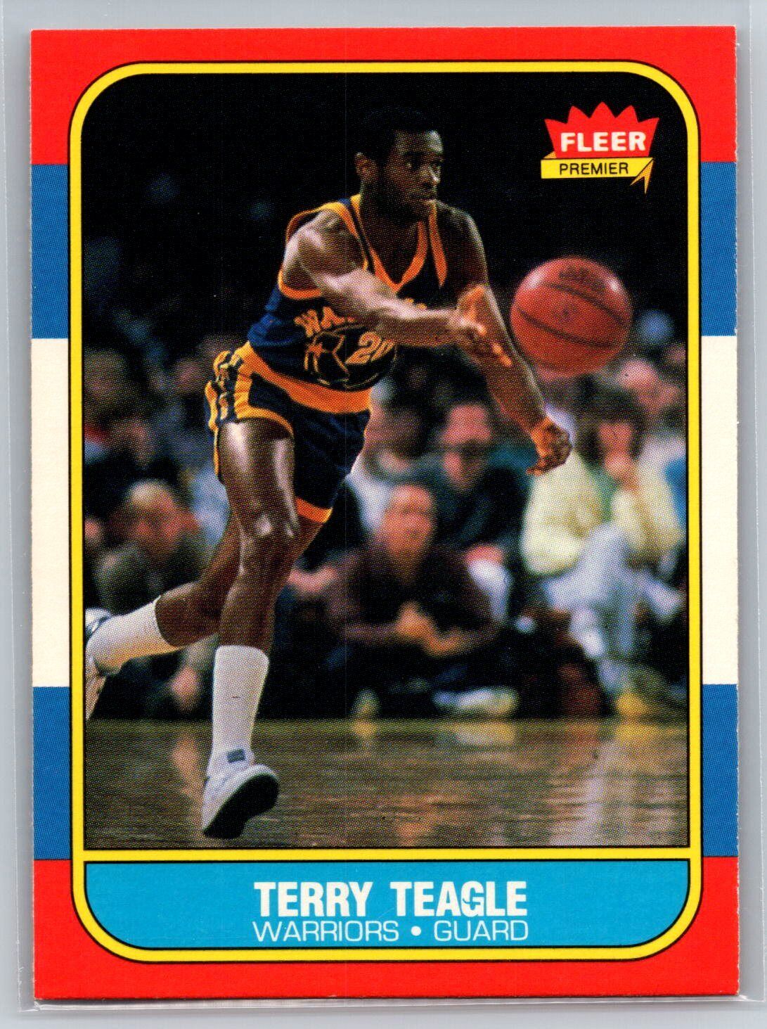 1986-87 Fleer #107 Terry Teagle RC