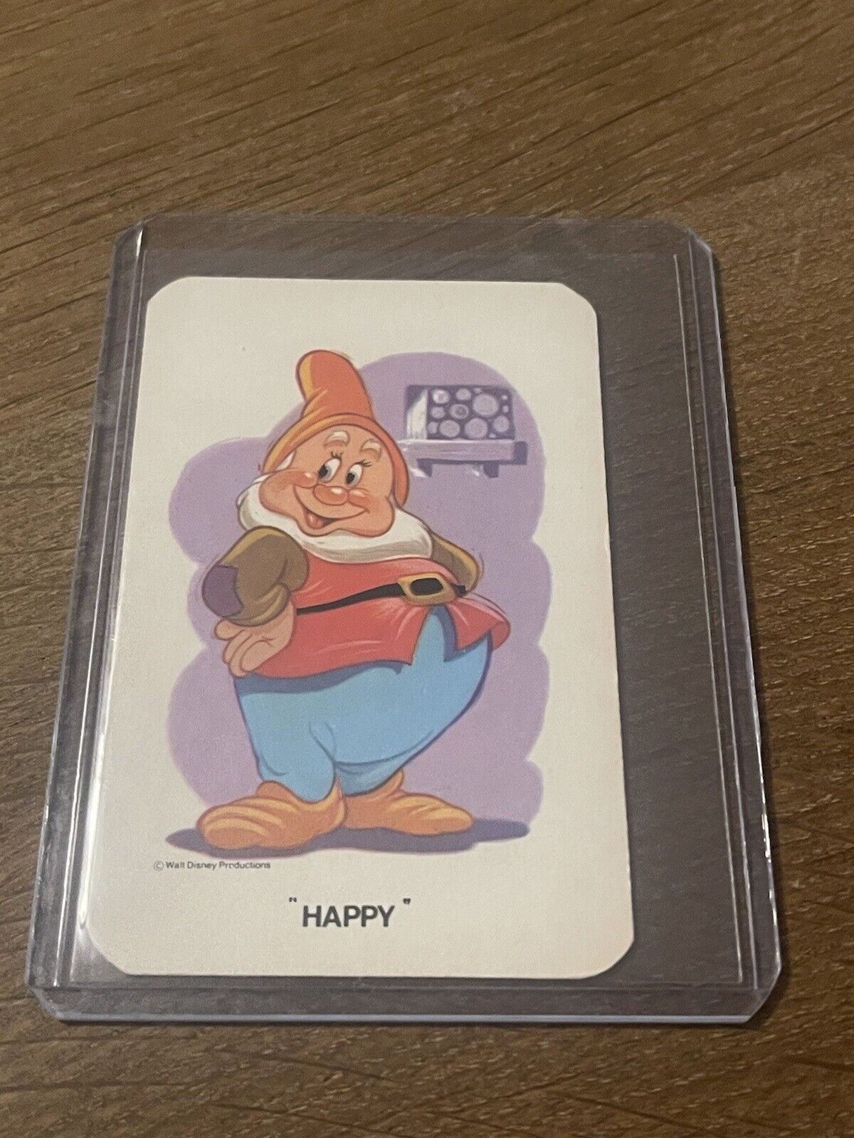 Authentic Vintage Walt Disney Productions Snap Happy Card RARE DISNEYANA