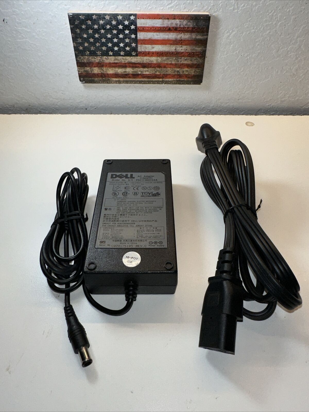 Dell AC Power Adapter 1503FP Model PSCV360104A