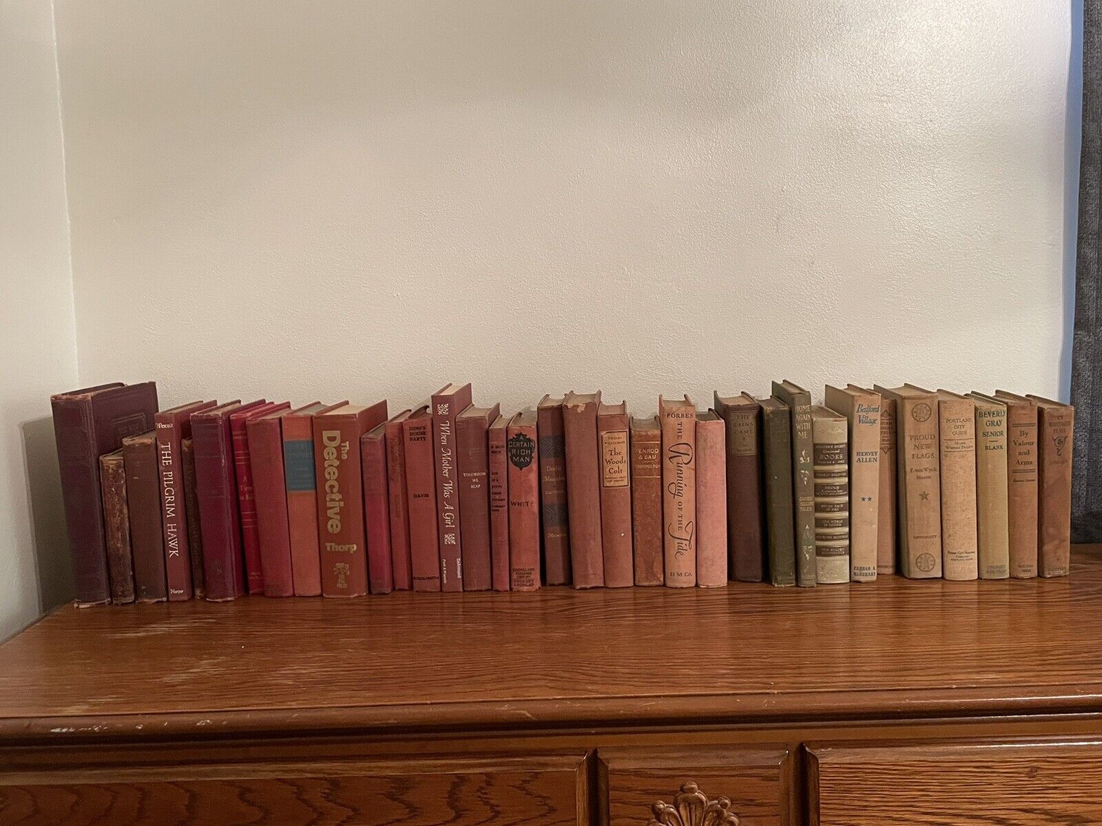 Antique/Vintage Books, Sets of 5, Choose Your Color
