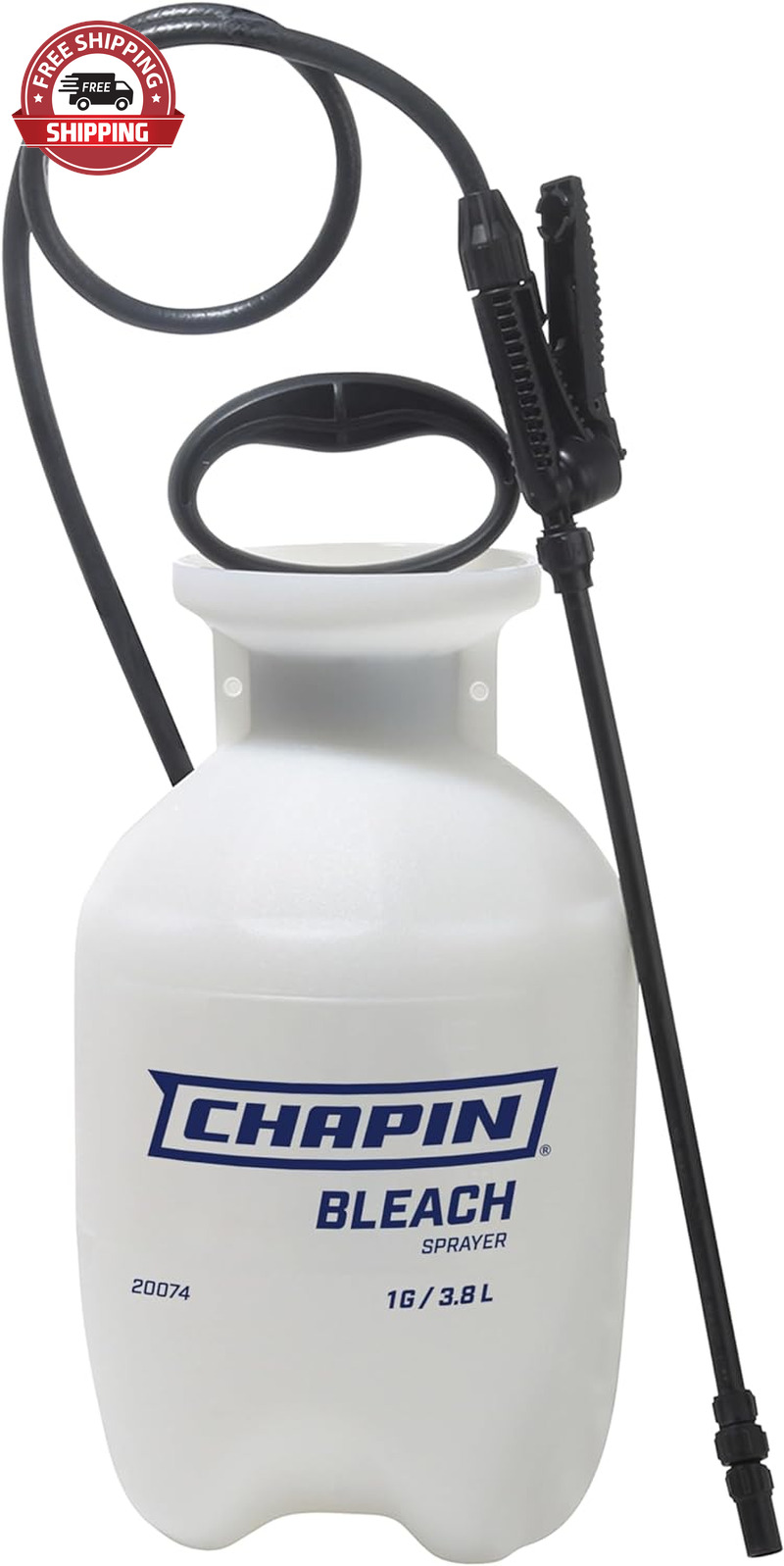 Chapin International Chapin 20074 1-Gallon Bleach Sprayer, Bonus Spray Shield, T