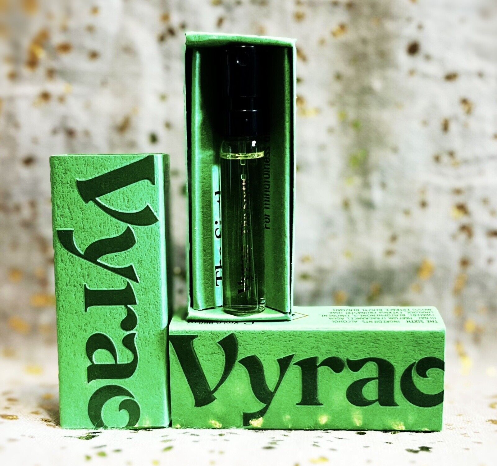 2x~Vyrao~THE SIXTH~Eau de Parfum~2ml/0.96 fl oz each~Trial Vials~NIB~Ships Free~