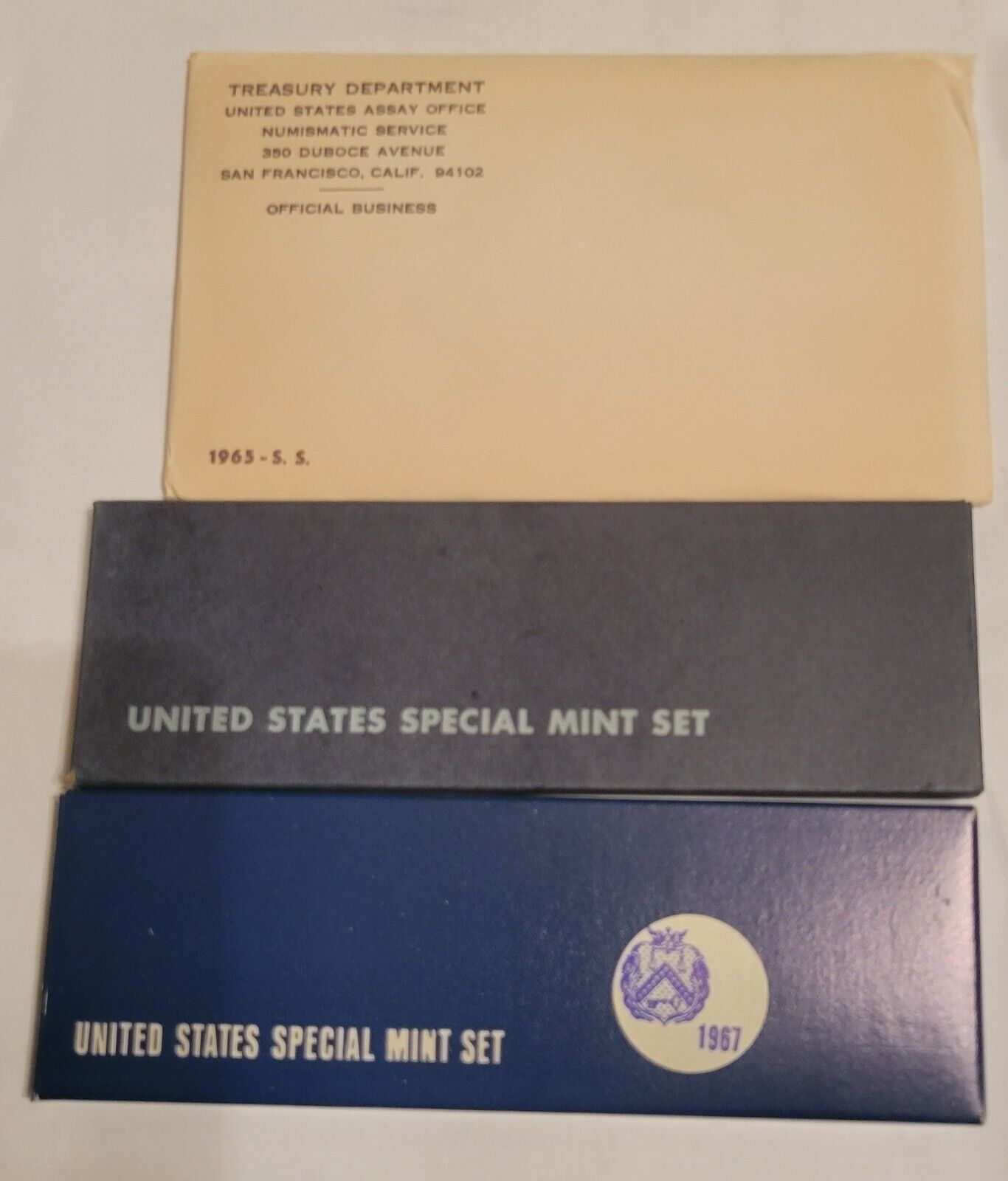 1965 1966 1967 Special Mint Set 3 Set Run