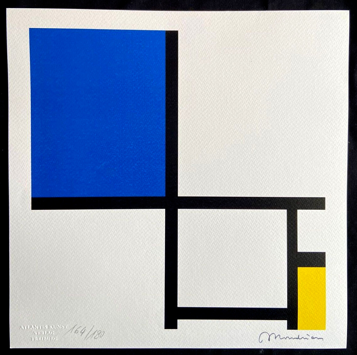 Piet Mondrian Lithograph (Malevich Theo Van Doesburg)