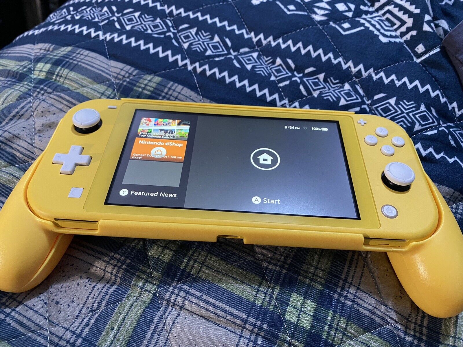 Nintendo Switch Lite Yellow Handheld Console