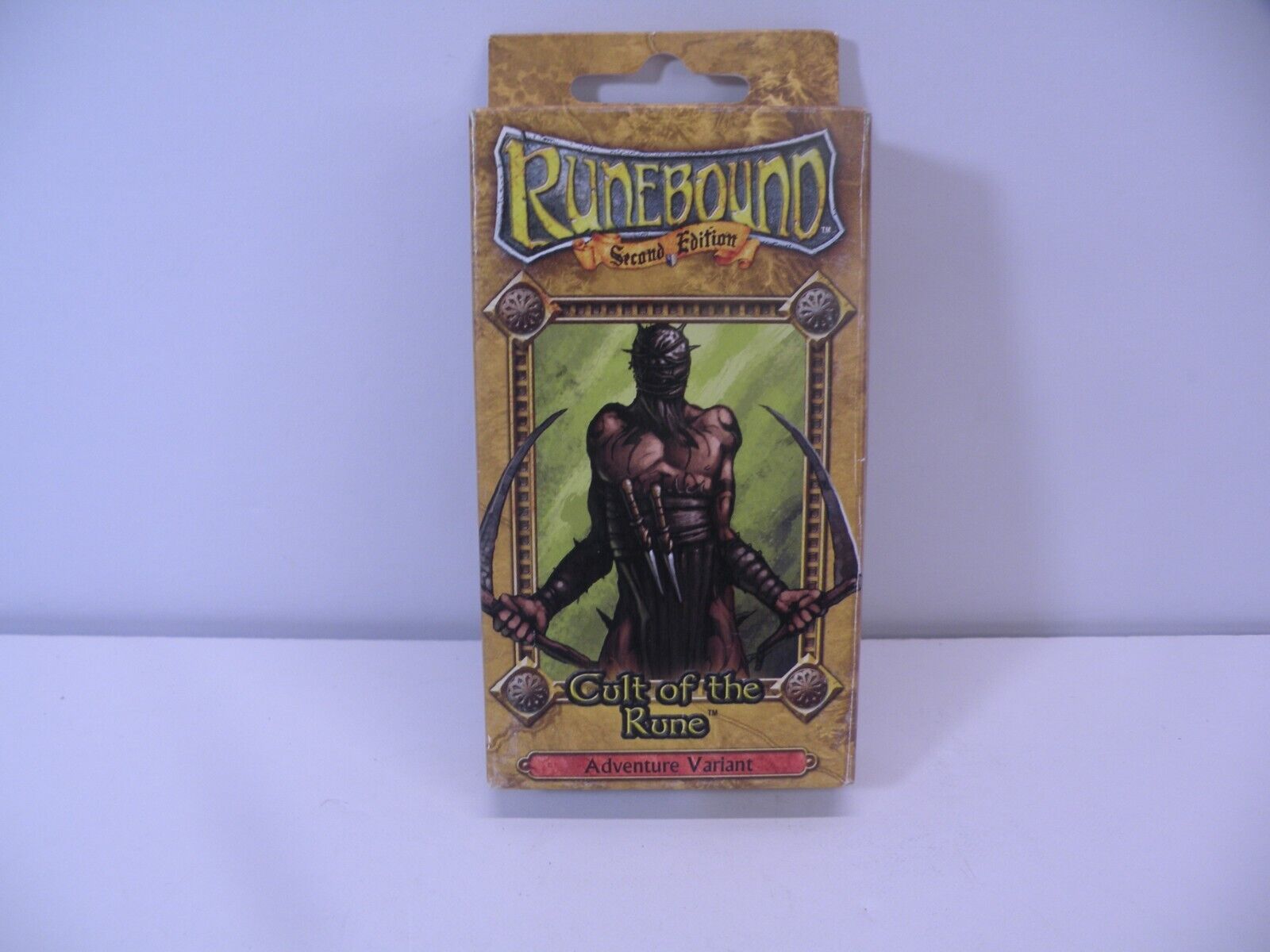 Runebound 2nd Second Edition Cult of the Rune Adventure Variant Expansion Sealed