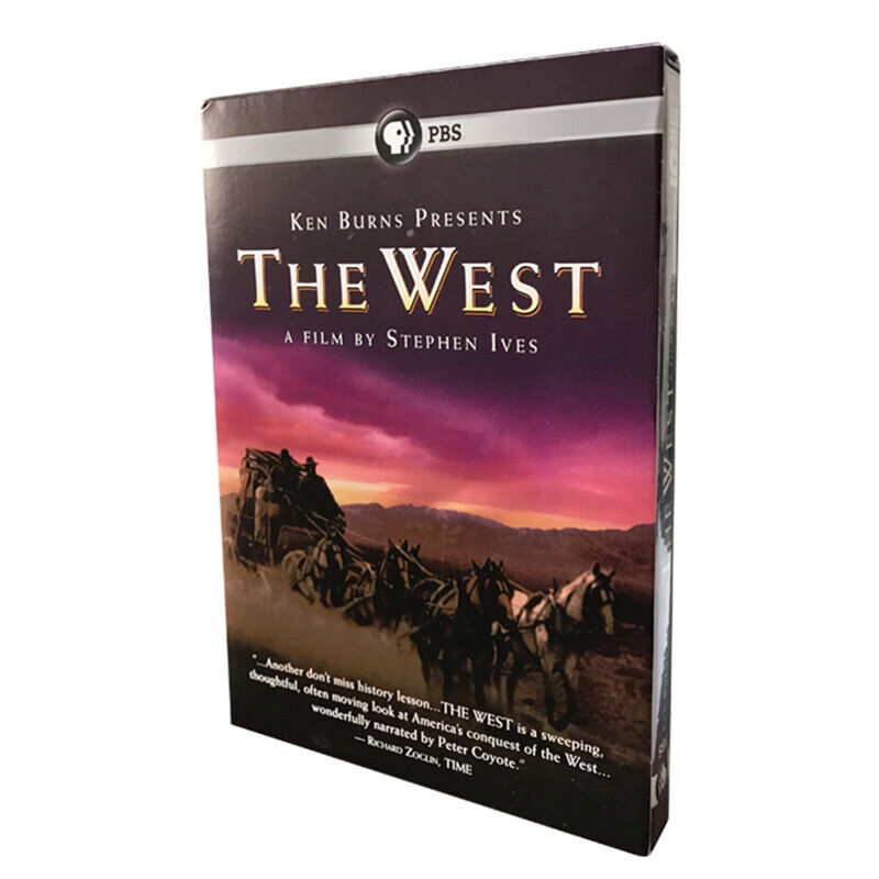 KEN BURNS PRESENTS THE WEST  DVD 5-Disc New Box English