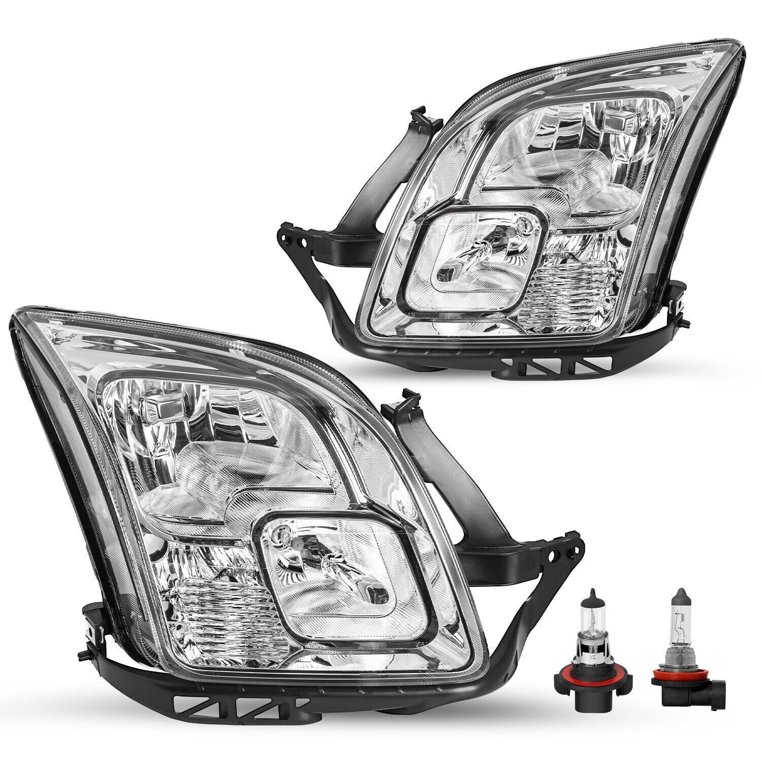 For 2006-2009 Ford Fusion Factory Style Headlights Headlamps Pair W/bulb