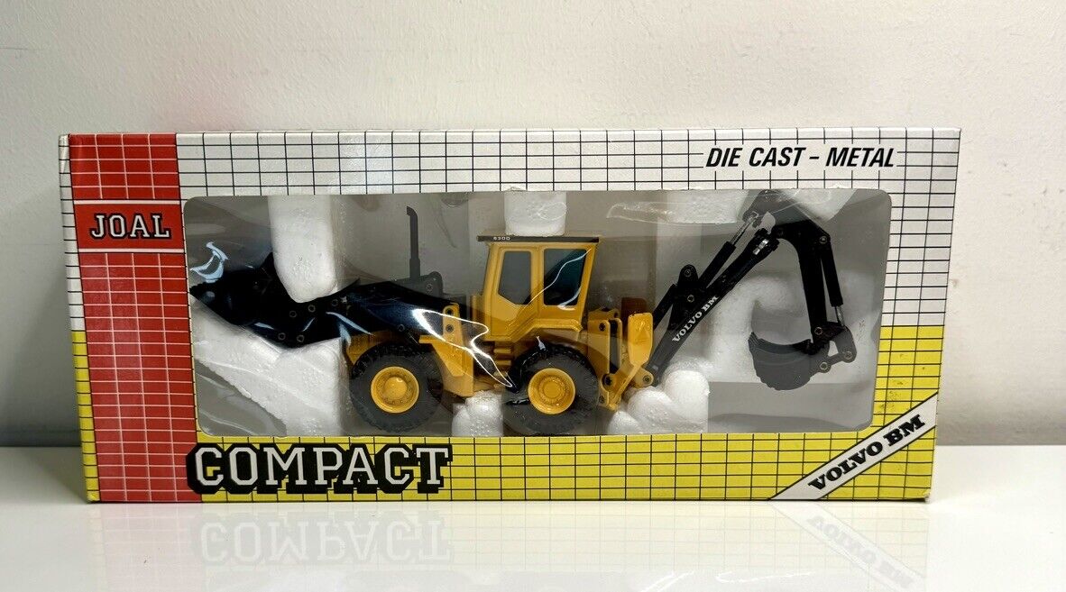 JOAL Compact 1:50 - VOLVO BM 6300 Excavator Loader - Mint in VGC Box