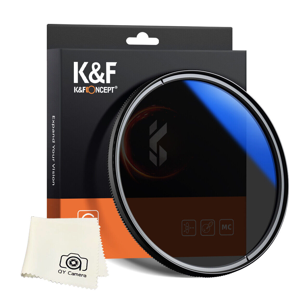 New K&F Concept Circular Polarizer Lens CPL Filter 49 52 55 58 62 67 72 77 82mm