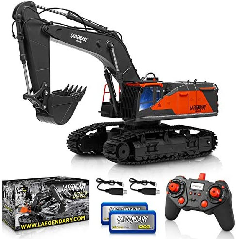 1:14 Scale RC Excavator Electric Hobby-Grade Construction Vehicles Xmas B\'day Gi