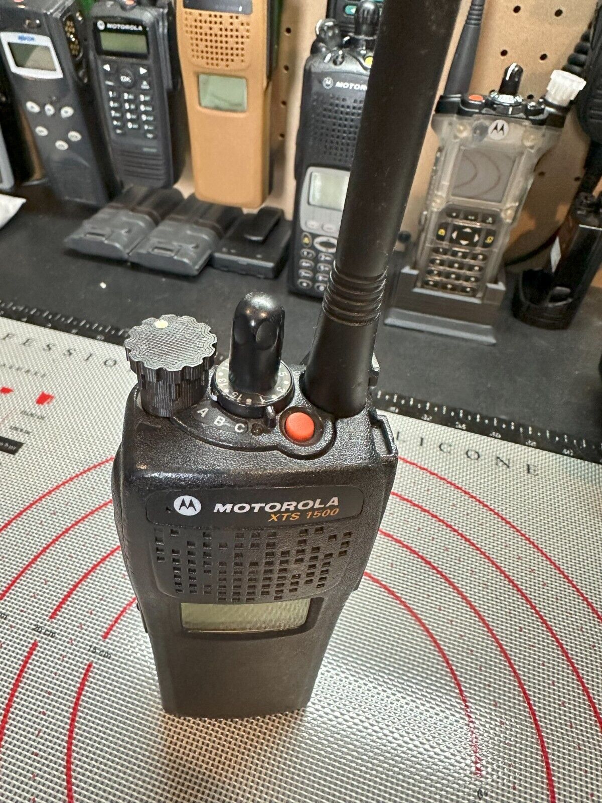 Fire Department style knob for Motorola Radios