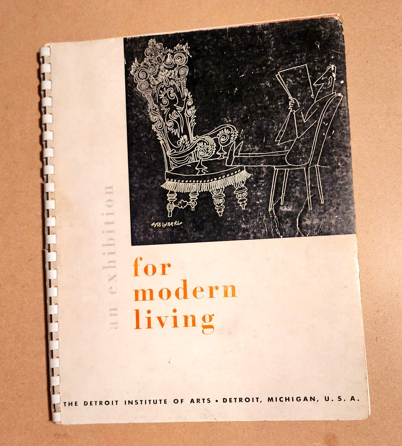 An Exhibition for Modern Living - DIA - A H Girard Rare 1949 1st Ed MCM Eames NM