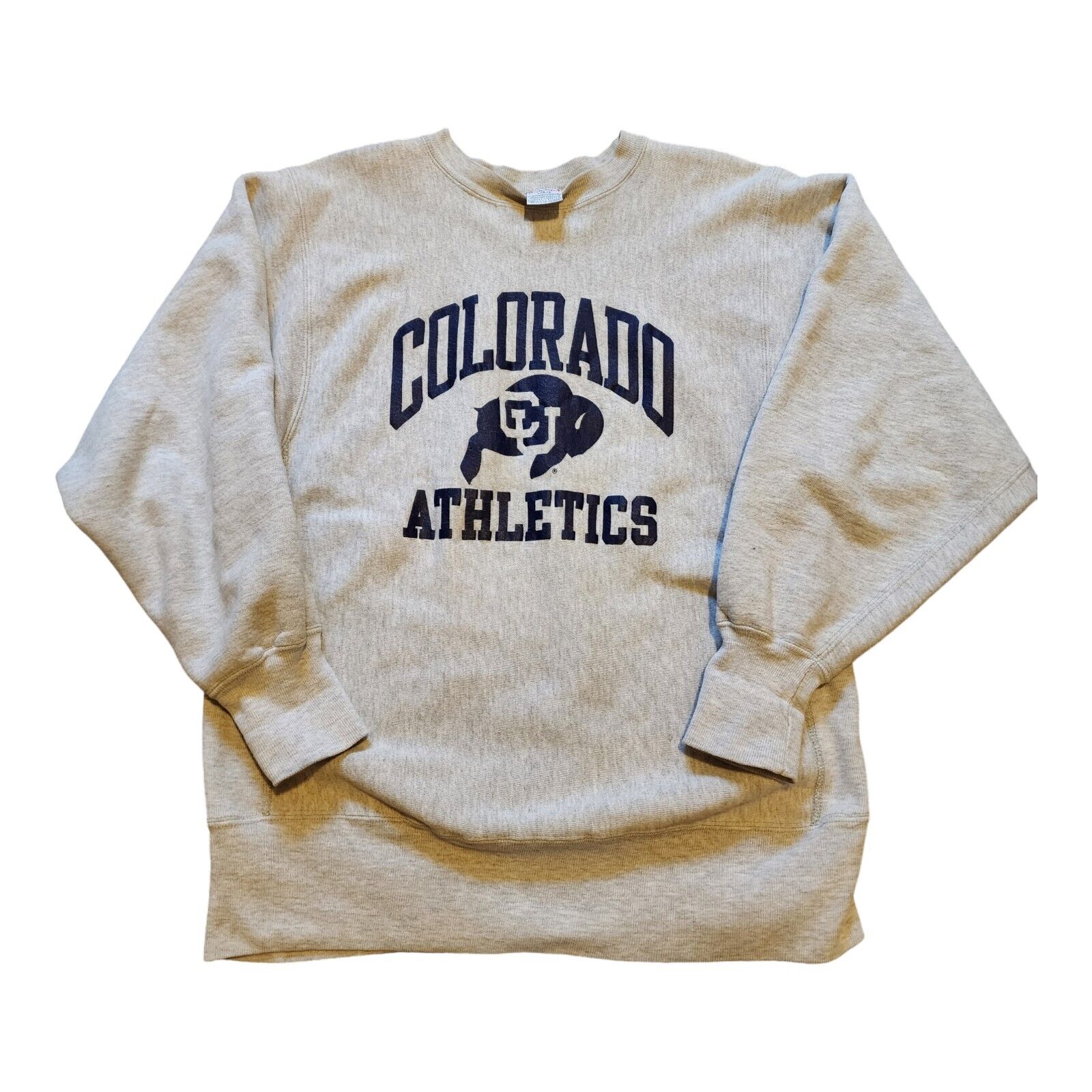Vintage Champion Colorado Buffaloes Reverse Weave Sweatshirt 80s USA University 