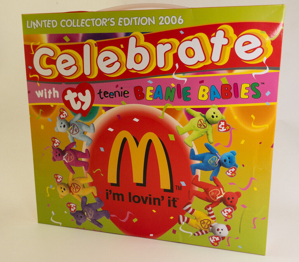 TY McDonald's Teenie Beanies - Set of 8 Singapore Exclusive (2006) - Boxed Set