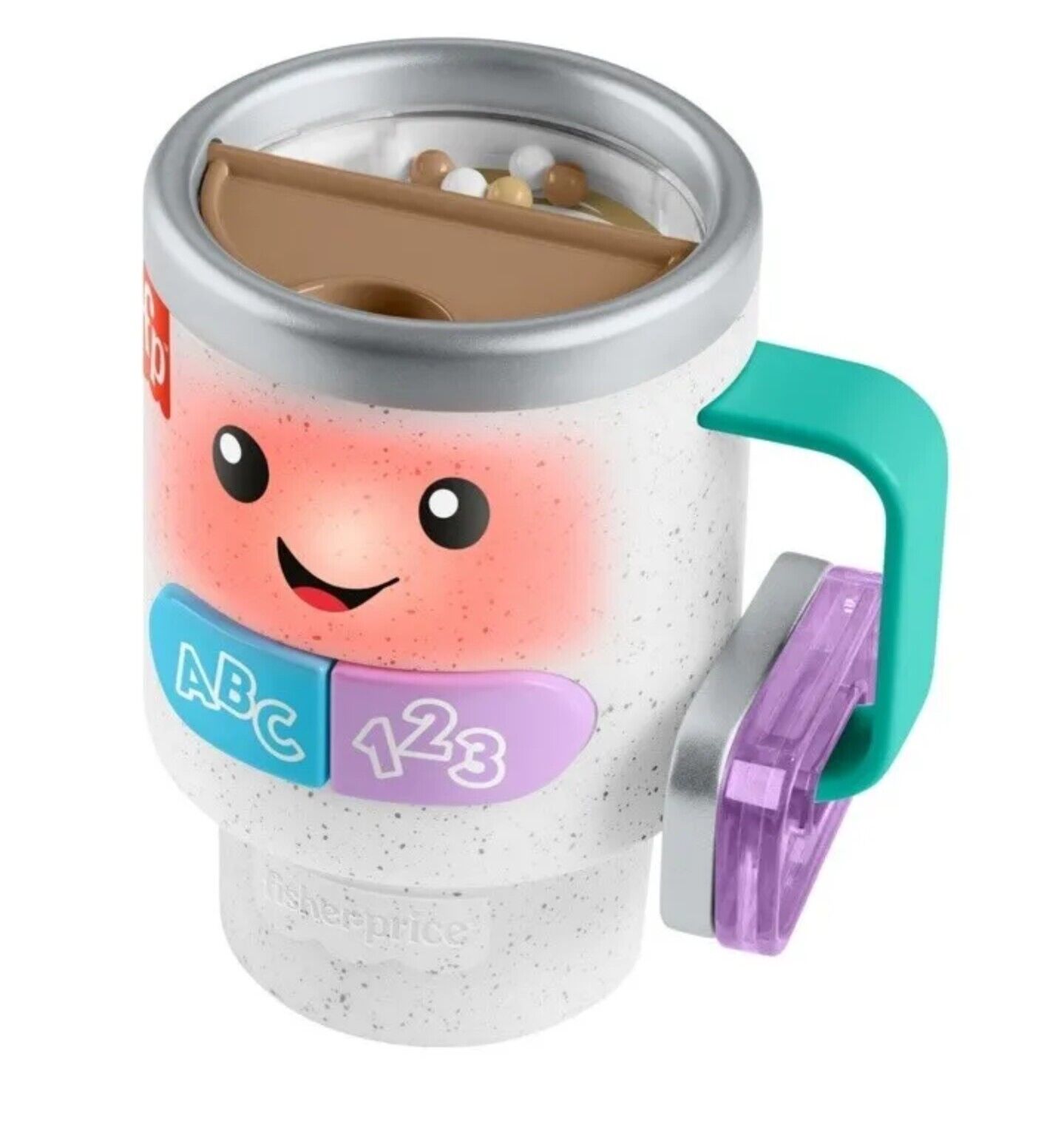 Fisher-Price Laugh Learn Wake Up Learn Coffee Mug Stanley Cup Tumbler In Stock