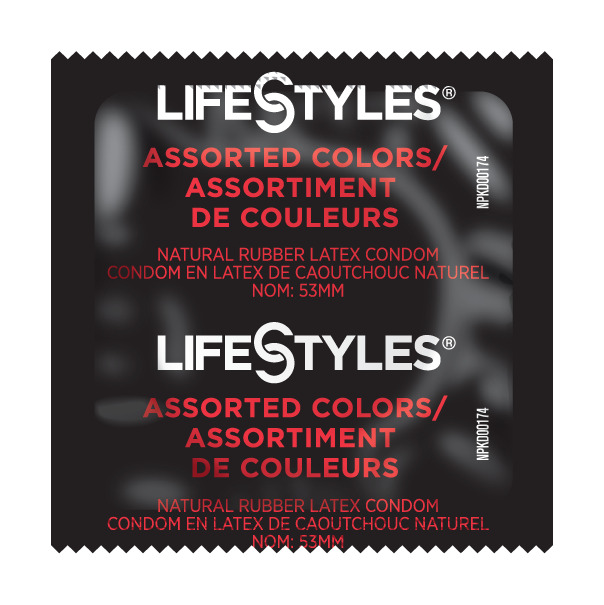 Lifestyles Lubricated Latex Bulk Condoms - Choose Style & Amount