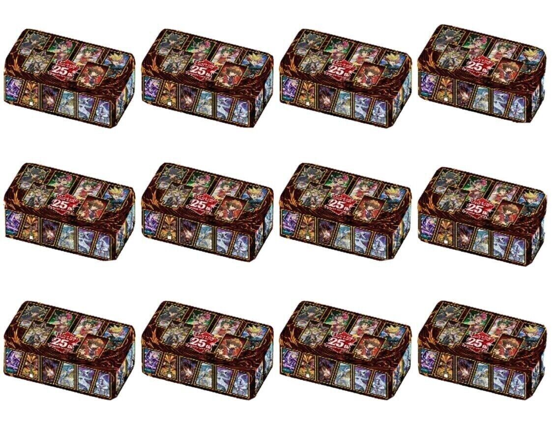 Yu-Gi-Oh 25th Anniversary Tin: Dueling Heroes Case (Set of 12) - New, Sealed