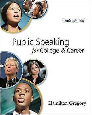 Public Speaking for College and Career. by Hamilton Gregory by Gregory, Hamilton