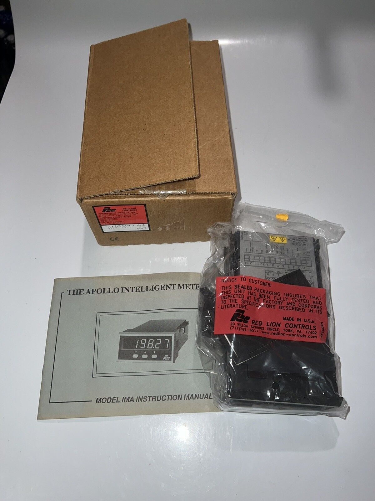 Red Lion Controls IMA04161 Slave 6 Digit Display NEW IN BOX