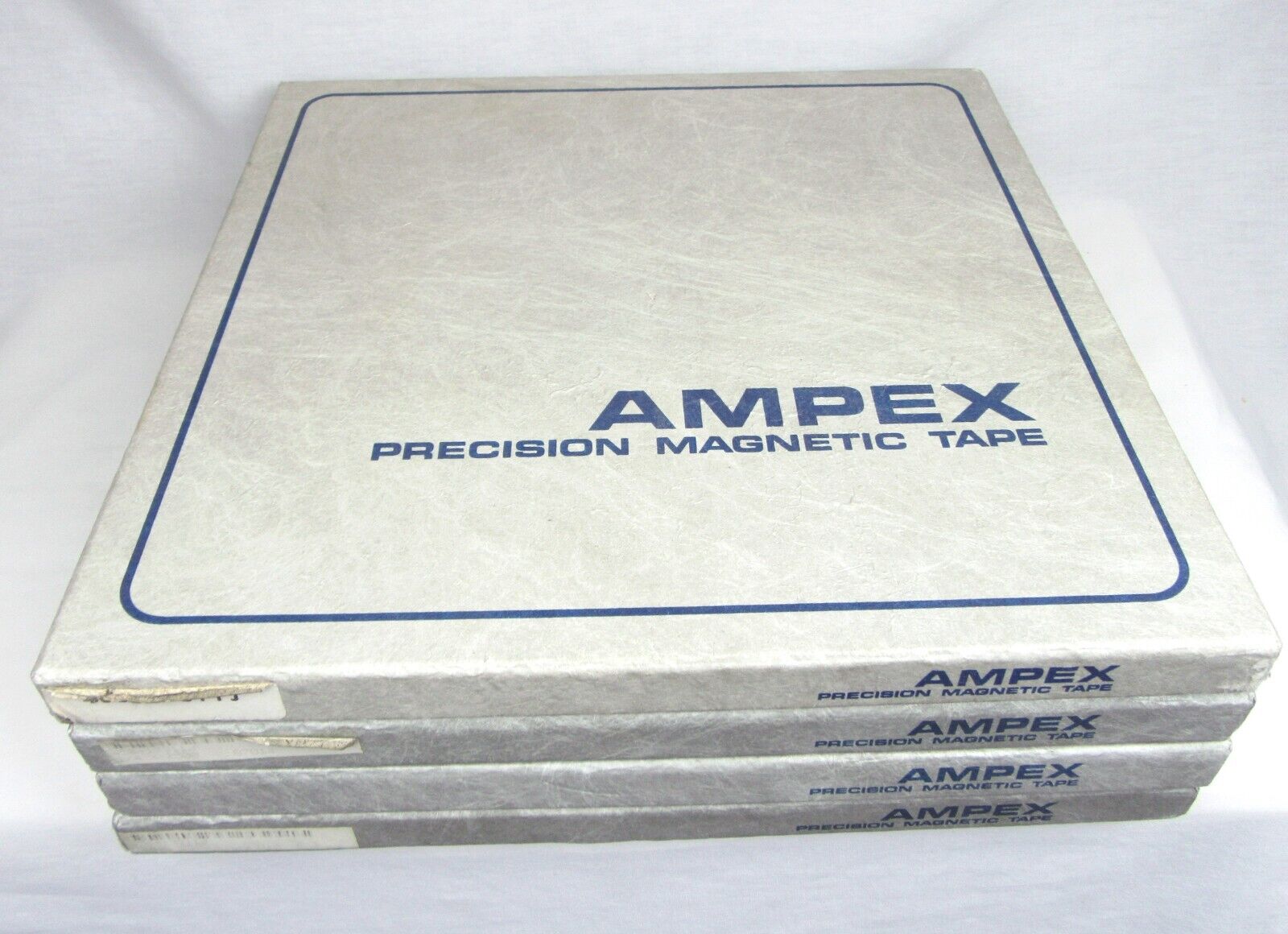 Ampex Full Flange Reels with Boxes, 1/4 x 10.5, Set of 4 - Used, 