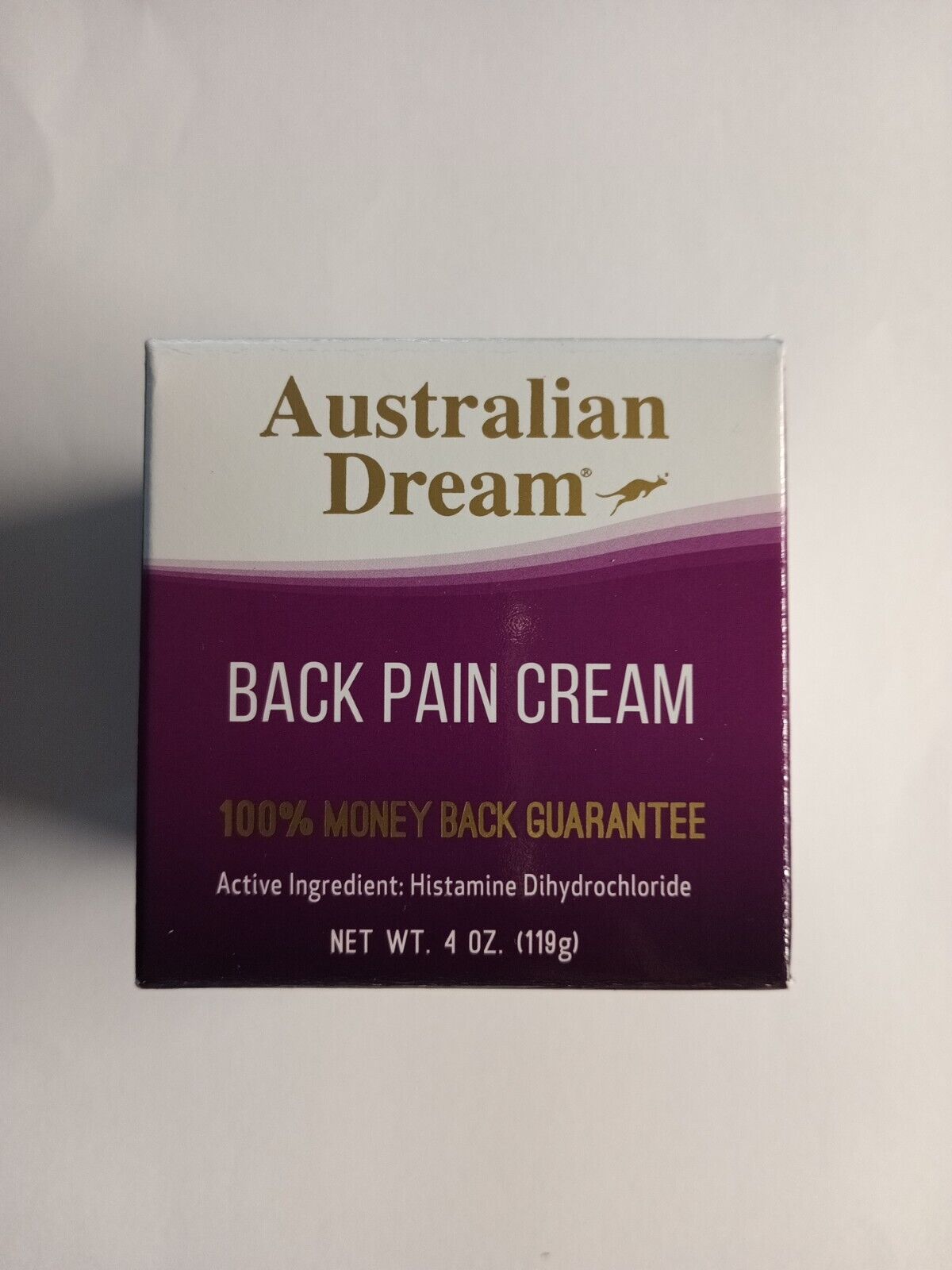 Australian Dream Back Pain Cream 4 oz
