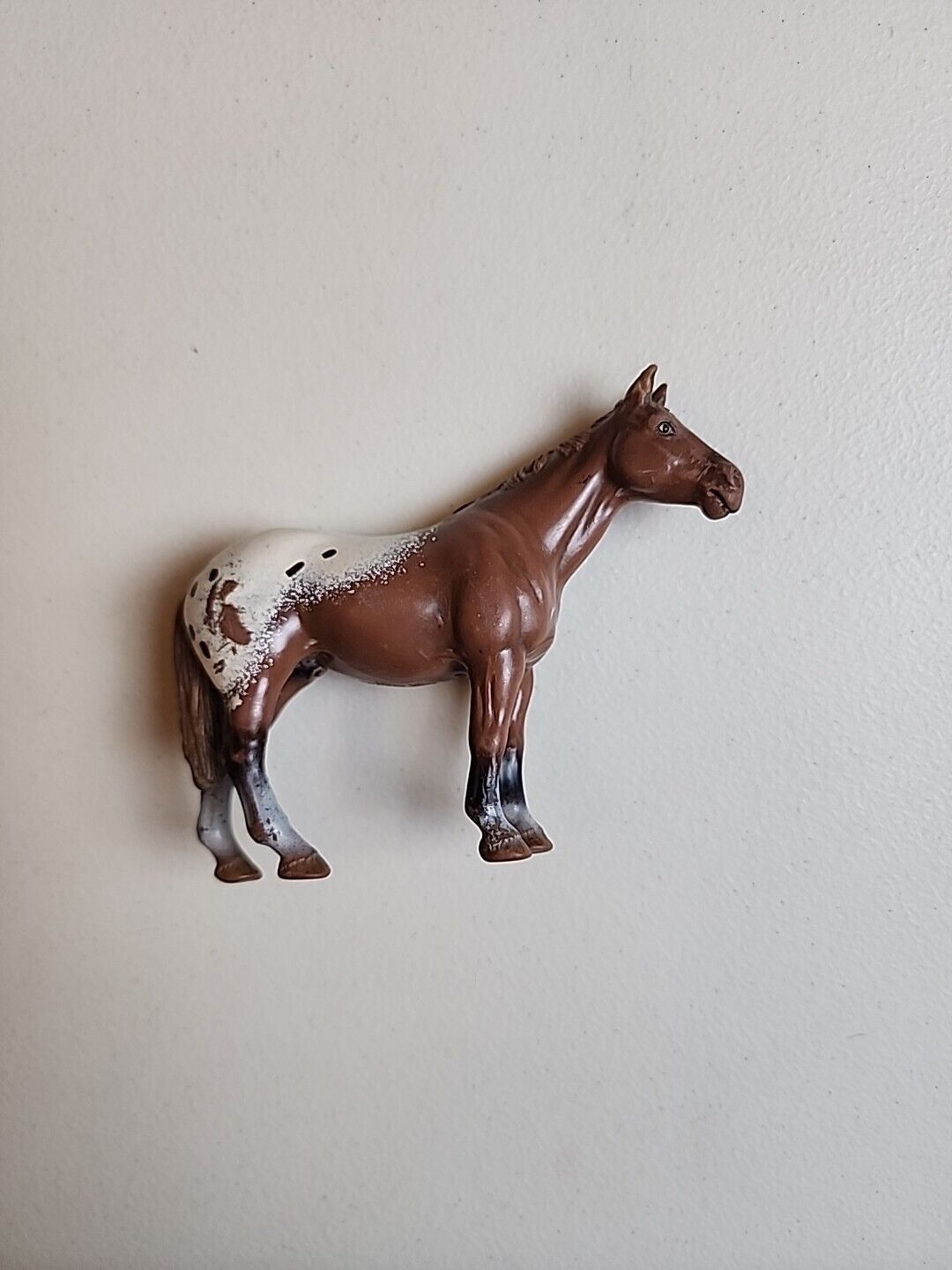Schleich 13271 APPALOOSA STALLION Horse Figure 2002  Rare Retired Vintage