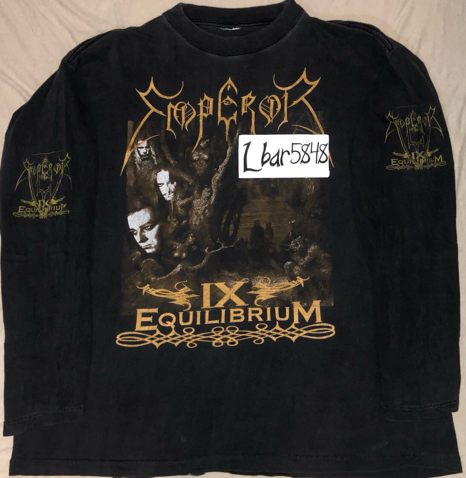 Emperor - IX Equilibrium longsleeve vintage rare original black metal