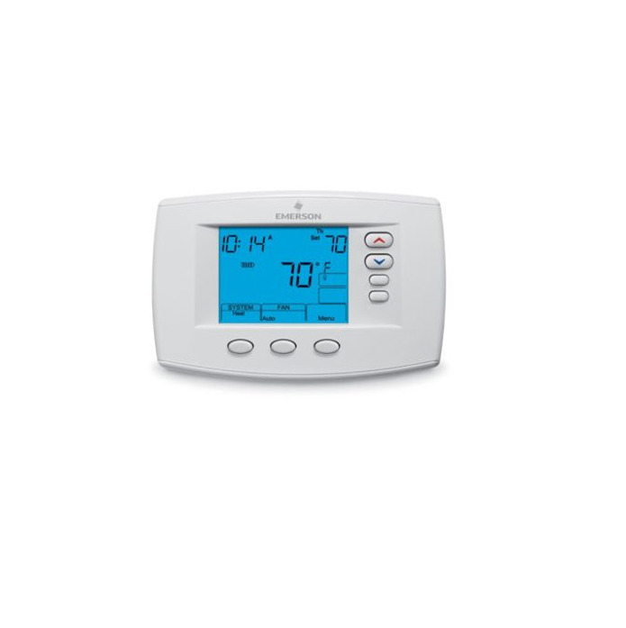 Emerson 1F95-0671, Blue Series 6 Inch Universal Programmable Thermostat