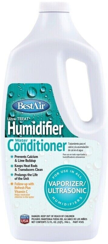 BestAir 3US Ultra Treat 32 oz Humidifier Vaporizer Water Treatment - Pack of 12