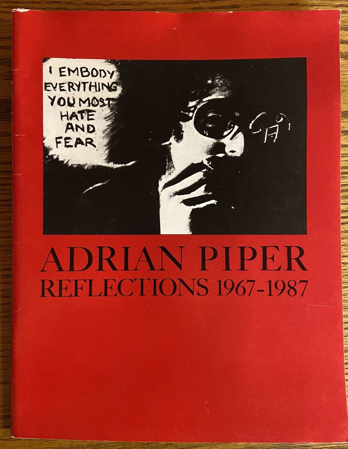 Adrian Piper Reflections 1967-1987 African American Artist Exhibition Catalog