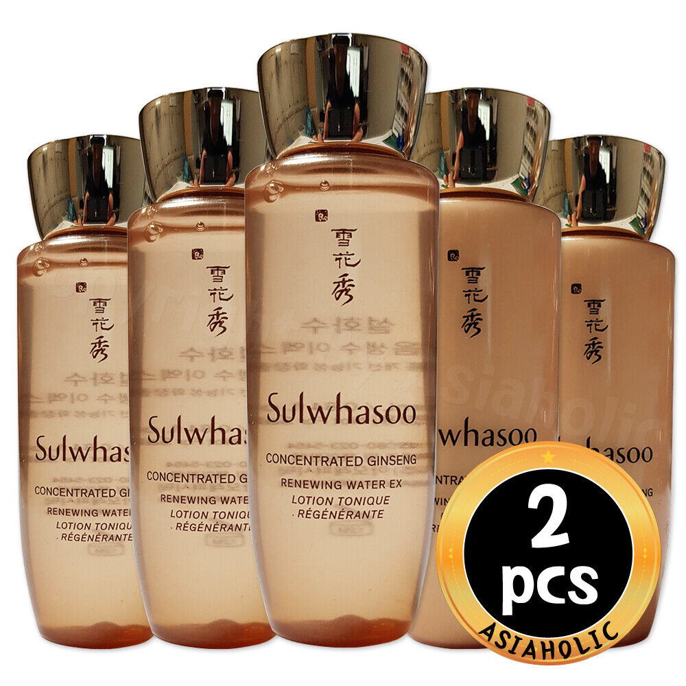 Sulwhasoo Concentrated Ginseng Renewing 25ml Water EX + Emulsion EX (2pcs~20pcs)