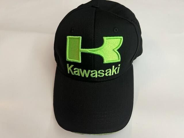 BRAND NEW Black and Green Kawasaki HAT