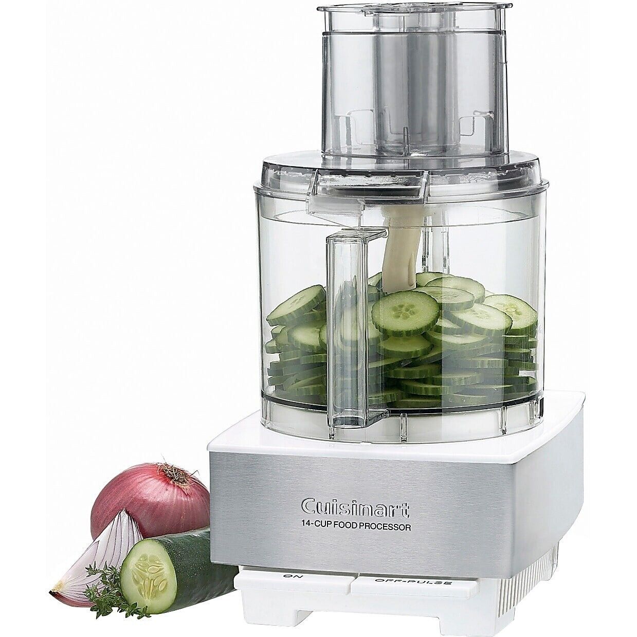 Cuisinart DFP-14BCWNY Custom 14-Cup Food Processor, Brushed Stainless